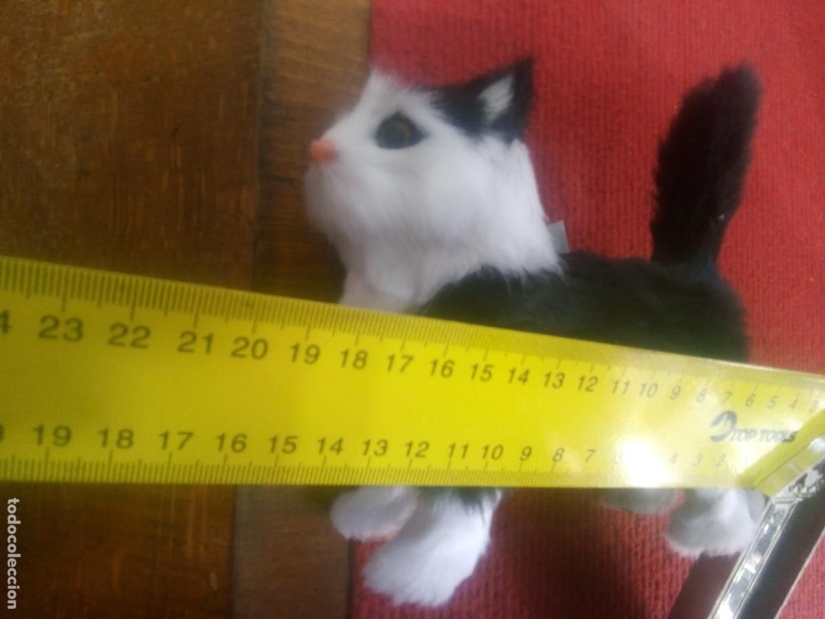 Juguetes antiguos: GATO PELUCHE - Foto 5