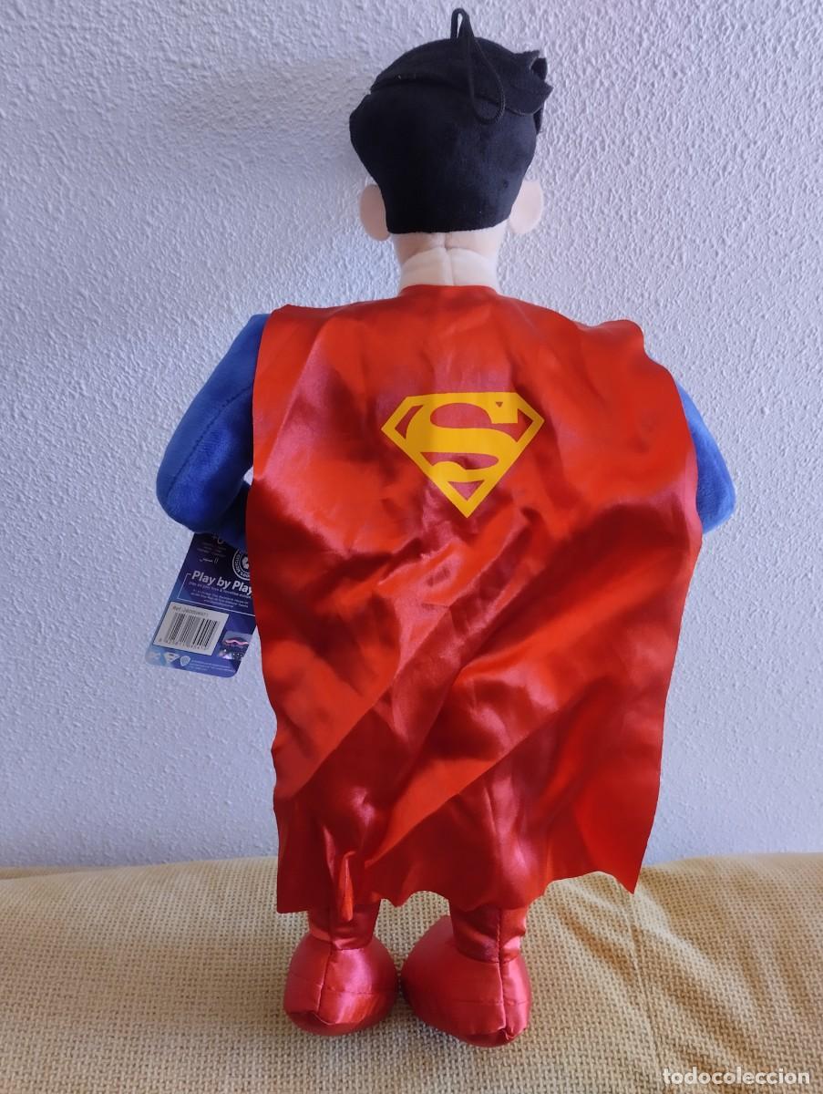Juguetes antiguos: Mu&ntilde;eco Peluche Superman DC - Foto 2