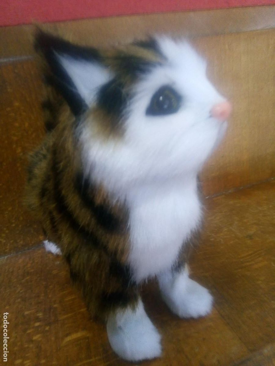 Juguetes antiguos: GATO PELUCHE - Foto 3