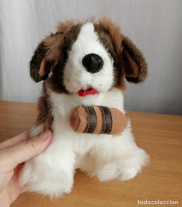 Juguetes antiguos: PERRO, SAN BERNARDO DE PELUCHE. - Foto 5