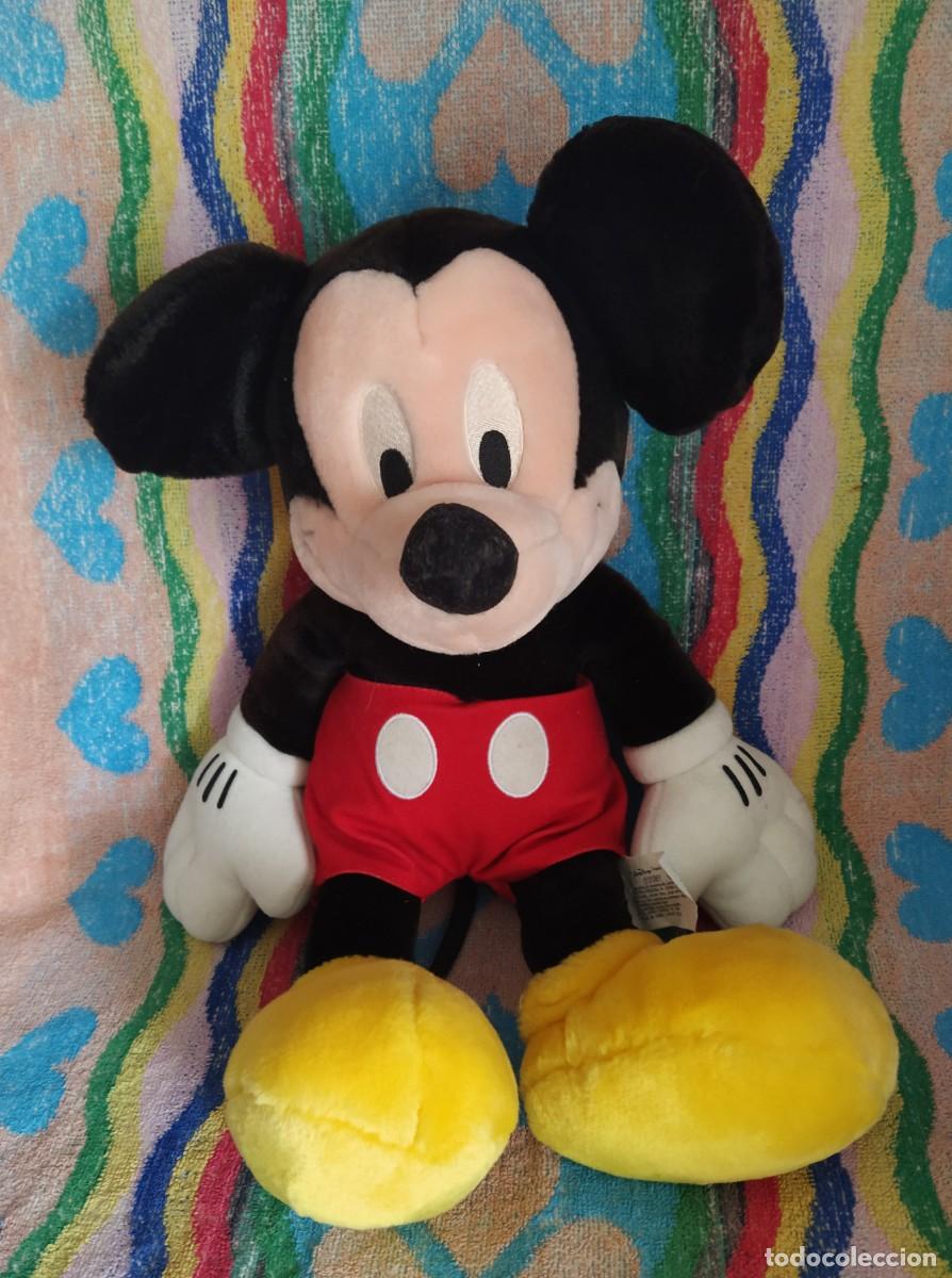 Juguetes antiguos: Peluche Mickey 42cm - Foto 1