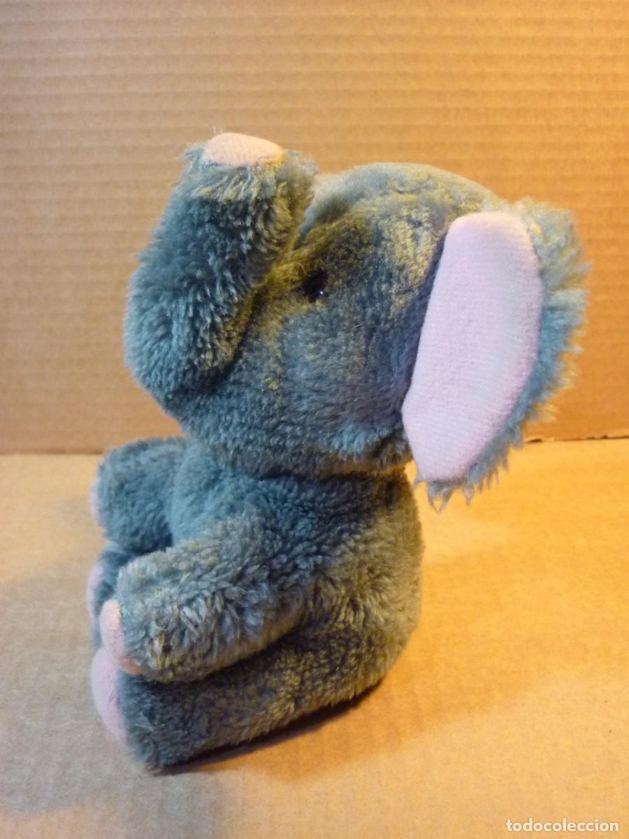 Juguetes antiguos: ELEFANTE DE PELUCHE - Foto 3