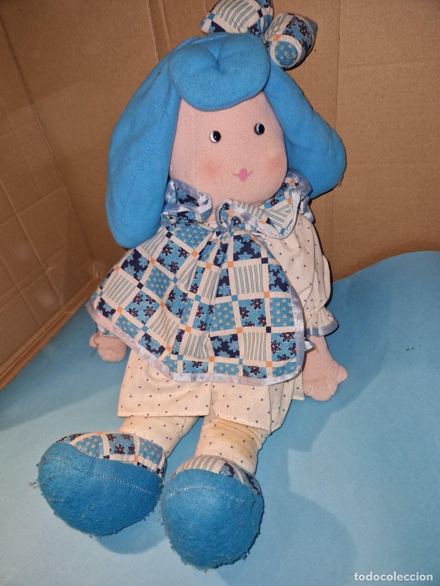Juguetes antiguos: PELUCHE MU&Ntilde;ECA - Foto 1