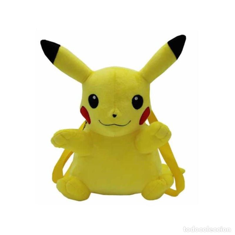 mochila peluche pikachu pokemon - Acquista Peluche e orsetti da collezione  su todocoleccion