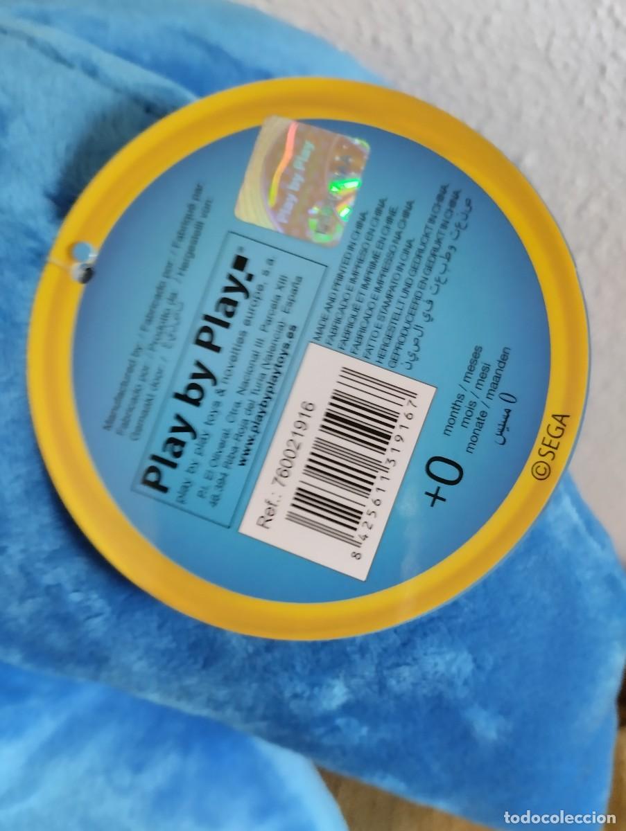Juguetes antiguos: Mu&ntilde;eco Sonic Peluche - Foto 4