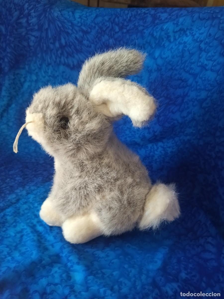 Juguetes antiguos: Conejo de peluche. - Foto 3