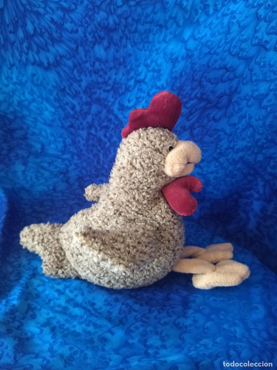 Juguetes antiguos: gallina de peluche - Foto 3