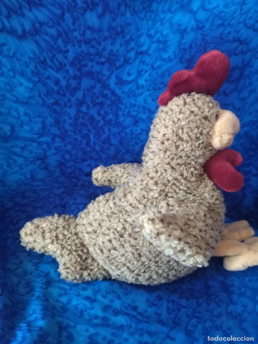 Juguetes antiguos: gallina de peluche - Foto 4