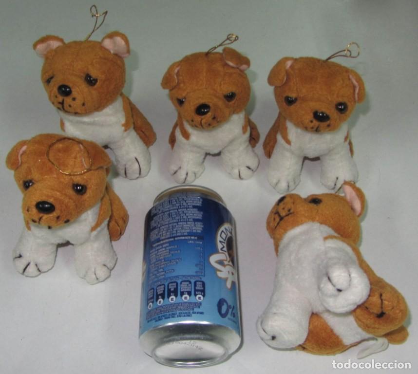 Juguetes antiguos: 5 Peluches PERRITO Mini 11 cms. - Foto 1