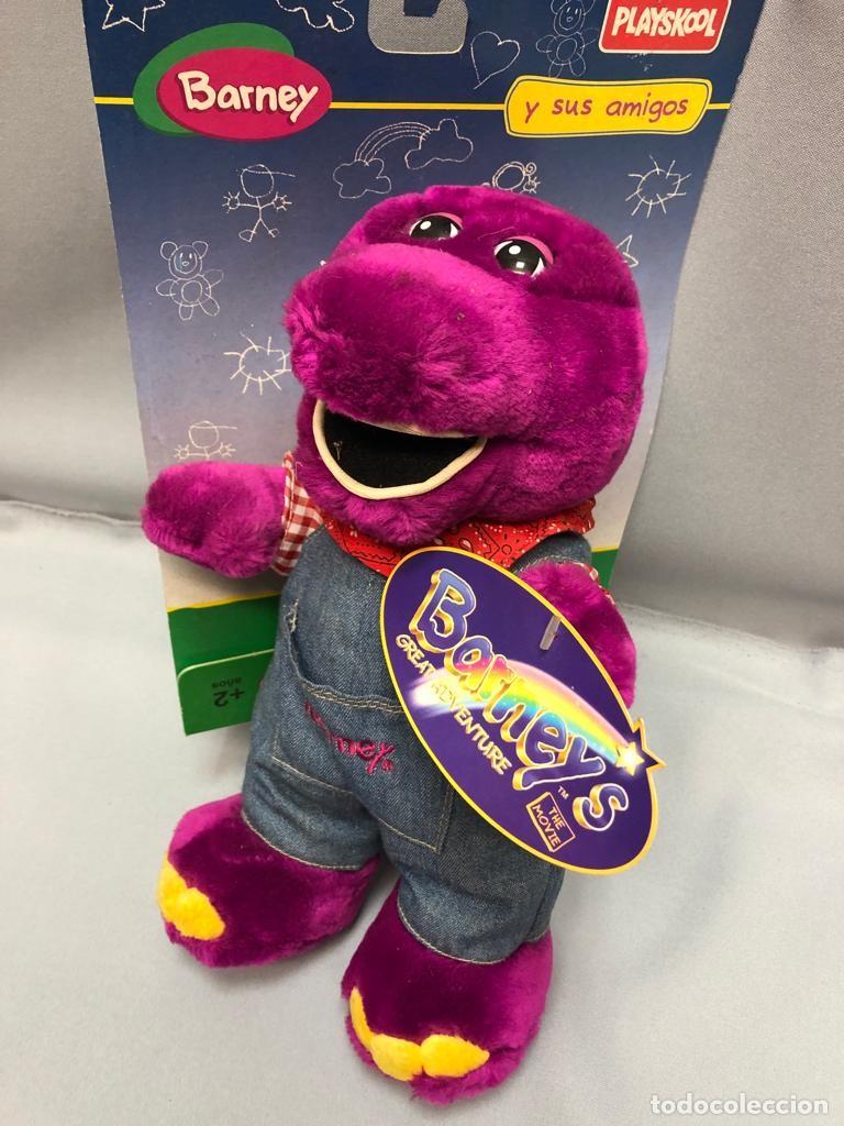 Juguetes antiguos: Peluche Barney de Playskool - Foto 2