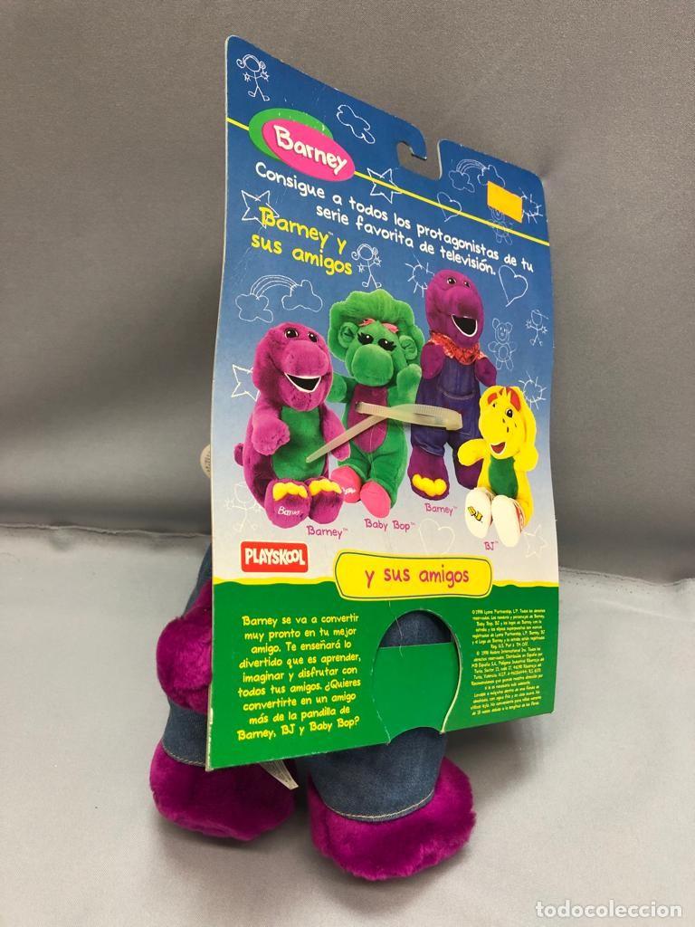 Juguetes antiguos: Peluche Barney de Playskool - Foto 4