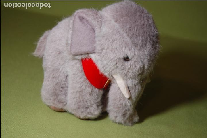 Juguetes antiguos: elefante alem&aacute;n steiff - Foto 2
