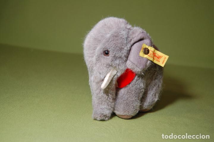 Juguetes antiguos: elefante alem&aacute;n steiff - Foto 1