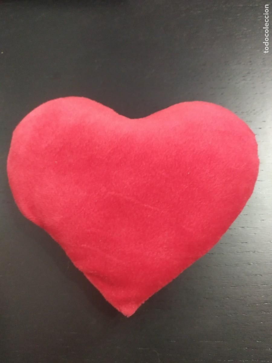 Juguetes antiguos: Coraz&oacute;n de peluche - Foto 3
