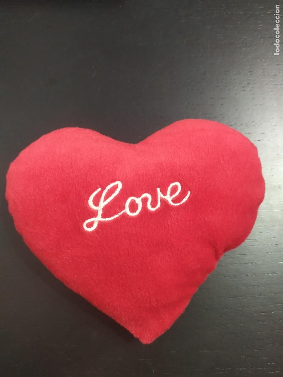 Juguetes antiguos: Coraz&oacute;n de peluche - Foto 4
