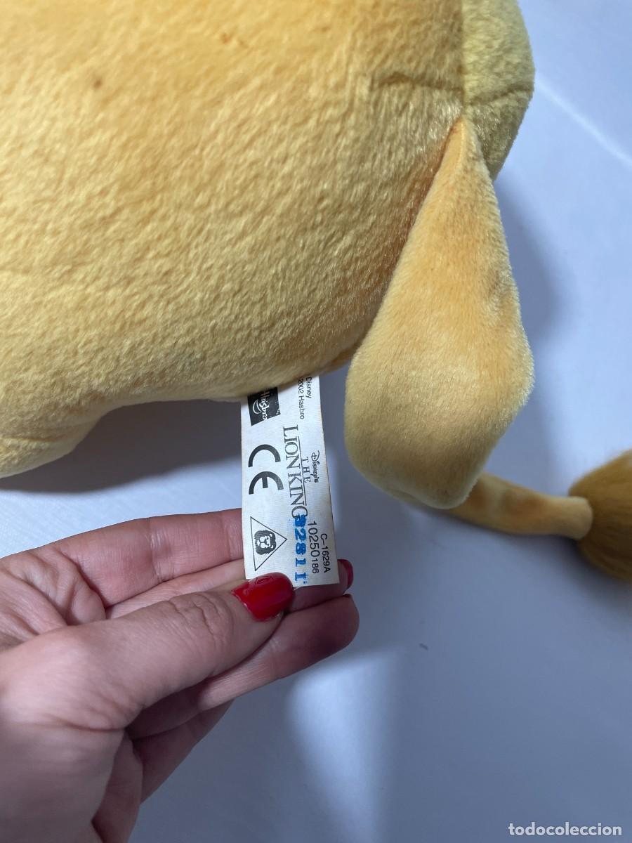 Juguetes antiguos: PELUCHE SIMBA EL REY LEON 2002 HASBRO - Foto 3