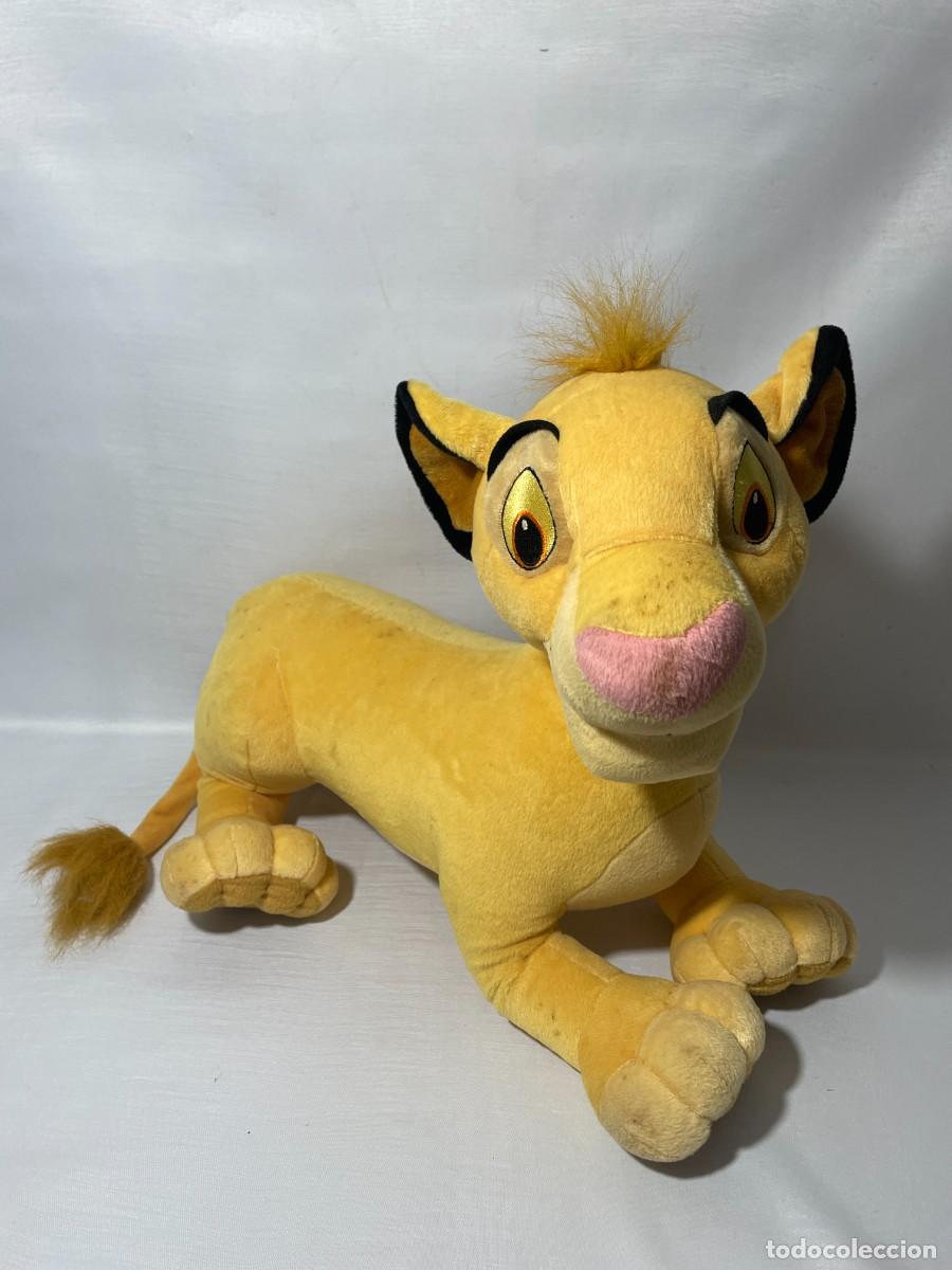 Juguetes antiguos: PELUCHE SIMBA EL REY LEON 2002 HASBRO - Foto 1