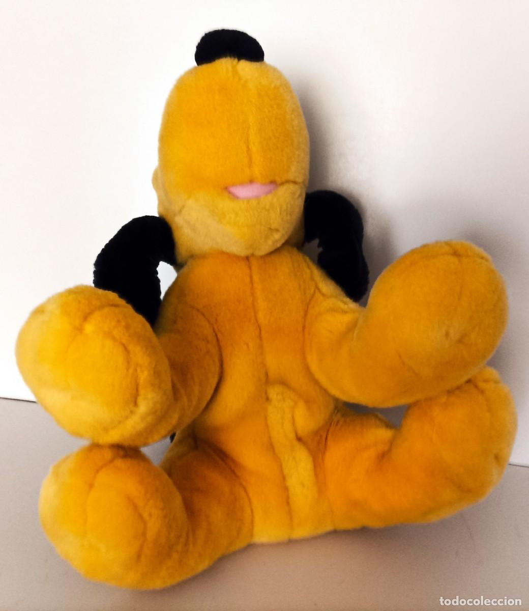 Juguetes antiguos: MU&Ntilde;ECO PLUTO DE PELUCHE (CON SONIDO) - Foto 3