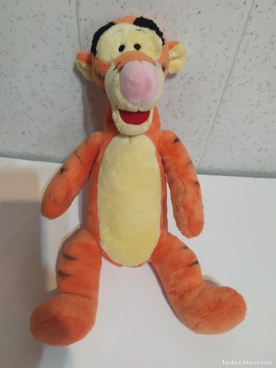 Juguetes antiguos: Tiger de peluche - Foto 1