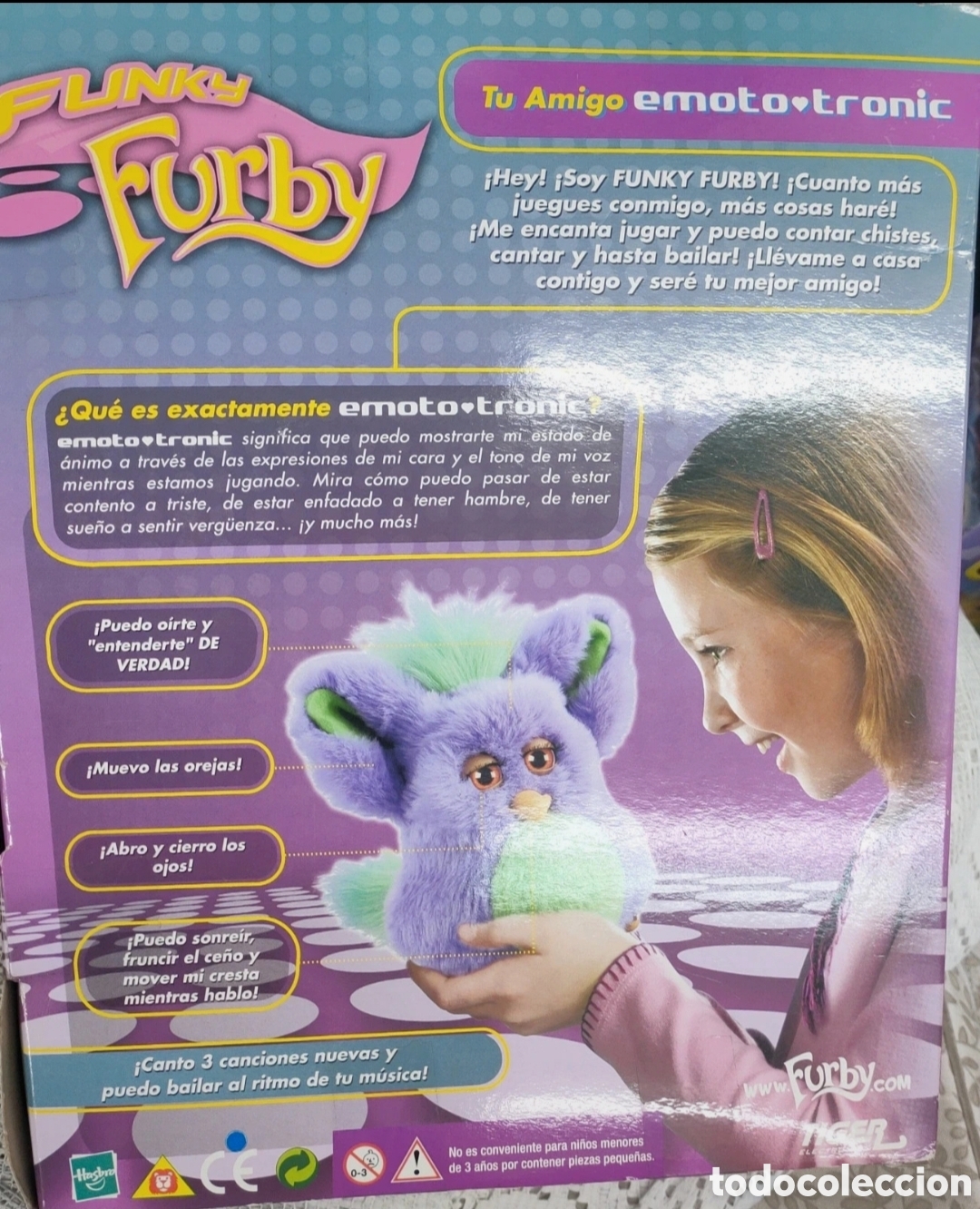 Juguetes antiguos: Mu&ntilde;eco Furby - Foto 2
