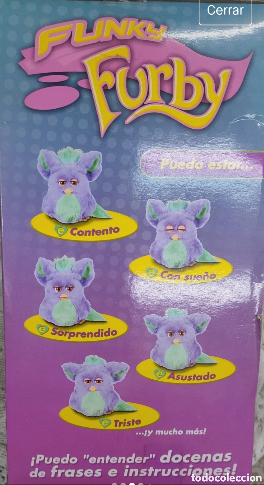 Juguetes antiguos: Mu&ntilde;eco Furby - Foto 3