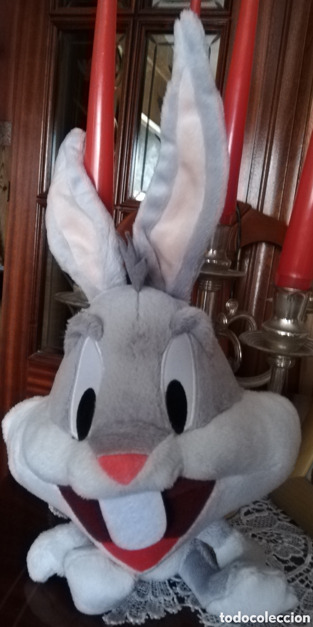 Juguetes antiguos: PELUCHE BUGS BUNNY - Foto 2