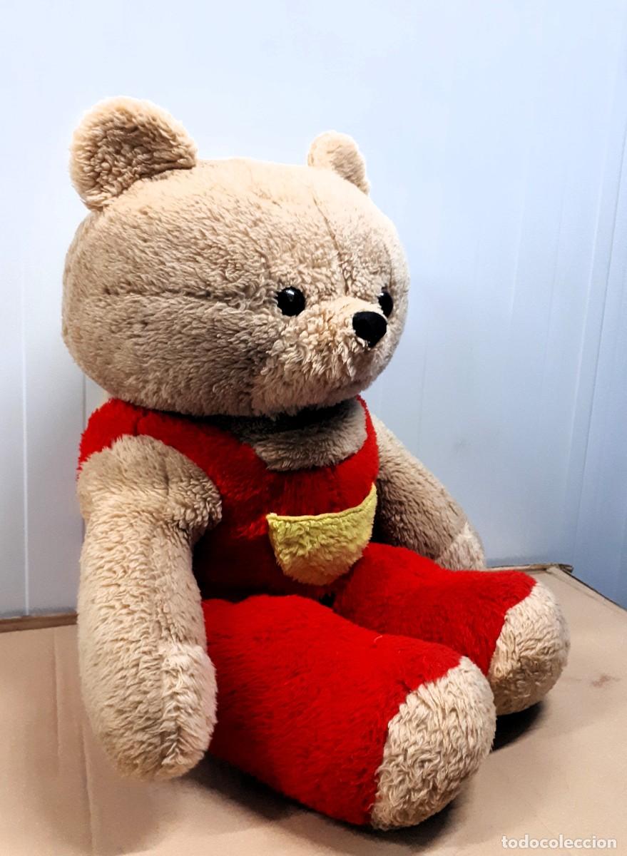 Juguetes antiguos: 3 Oso de peluche vista lateral - Foto 3