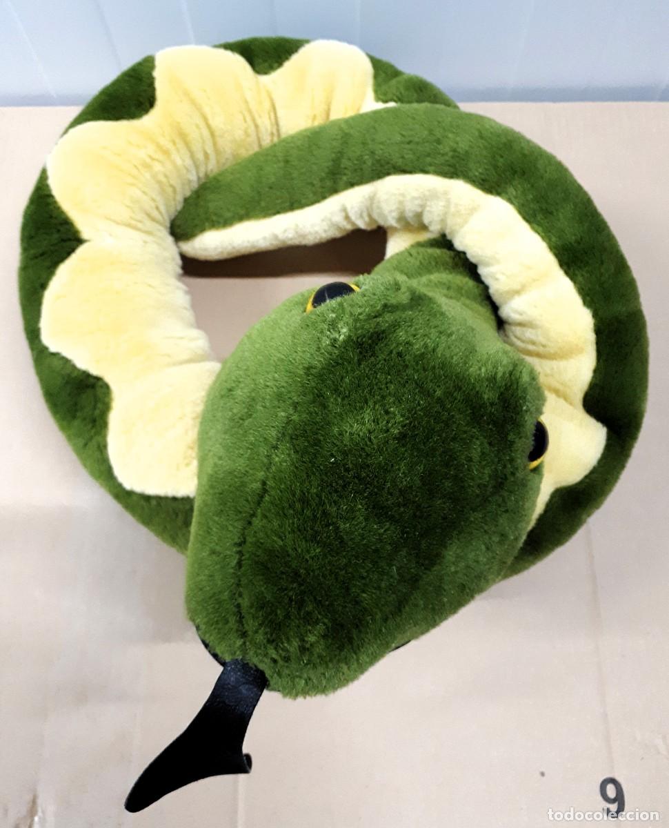 Juguetes antiguos: 3 Serpiente de peluche enroscada - Foto 15