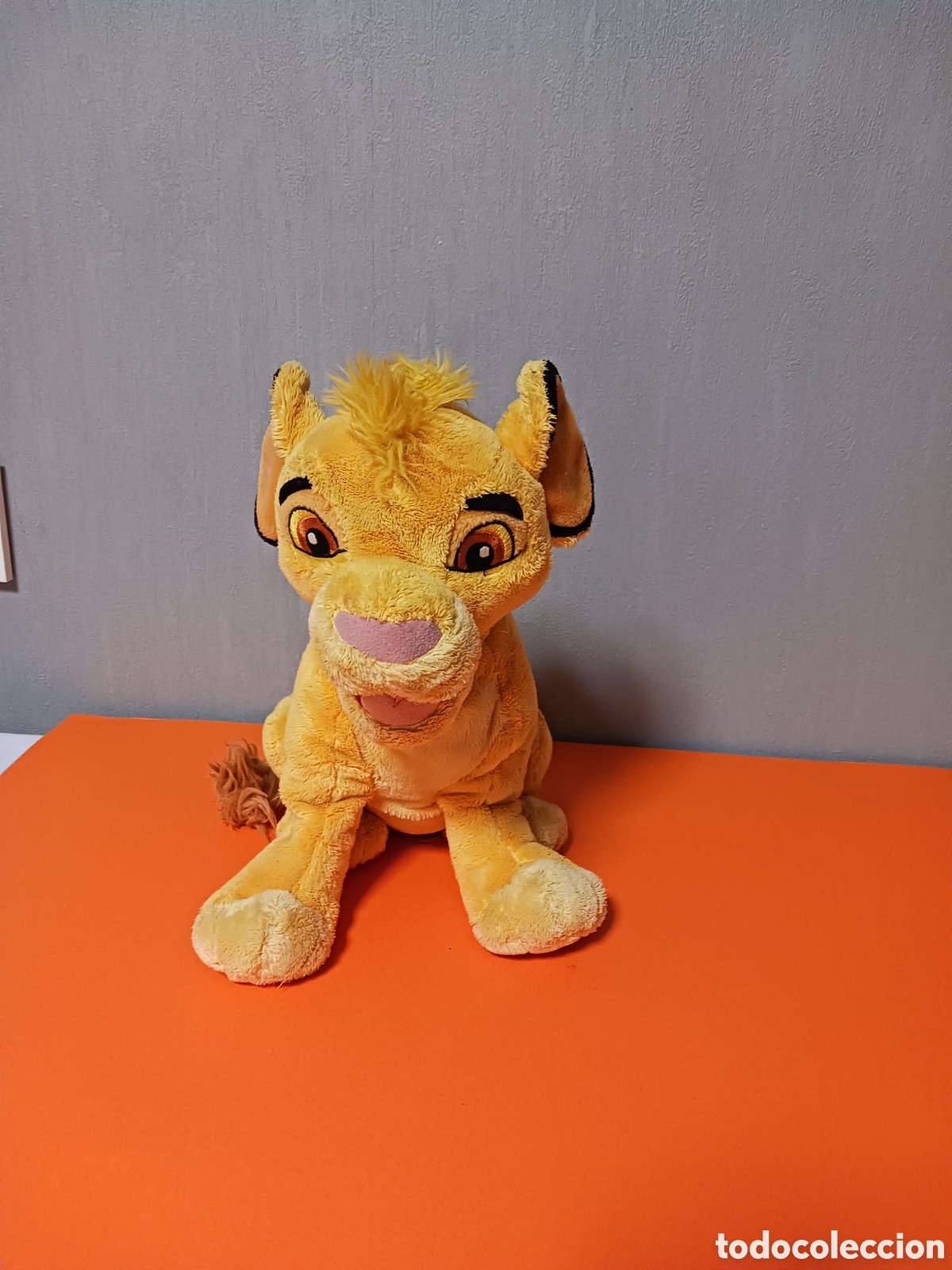Juguetes Antiguos: Peluche de Simba, Disneyland Par&iacute;s