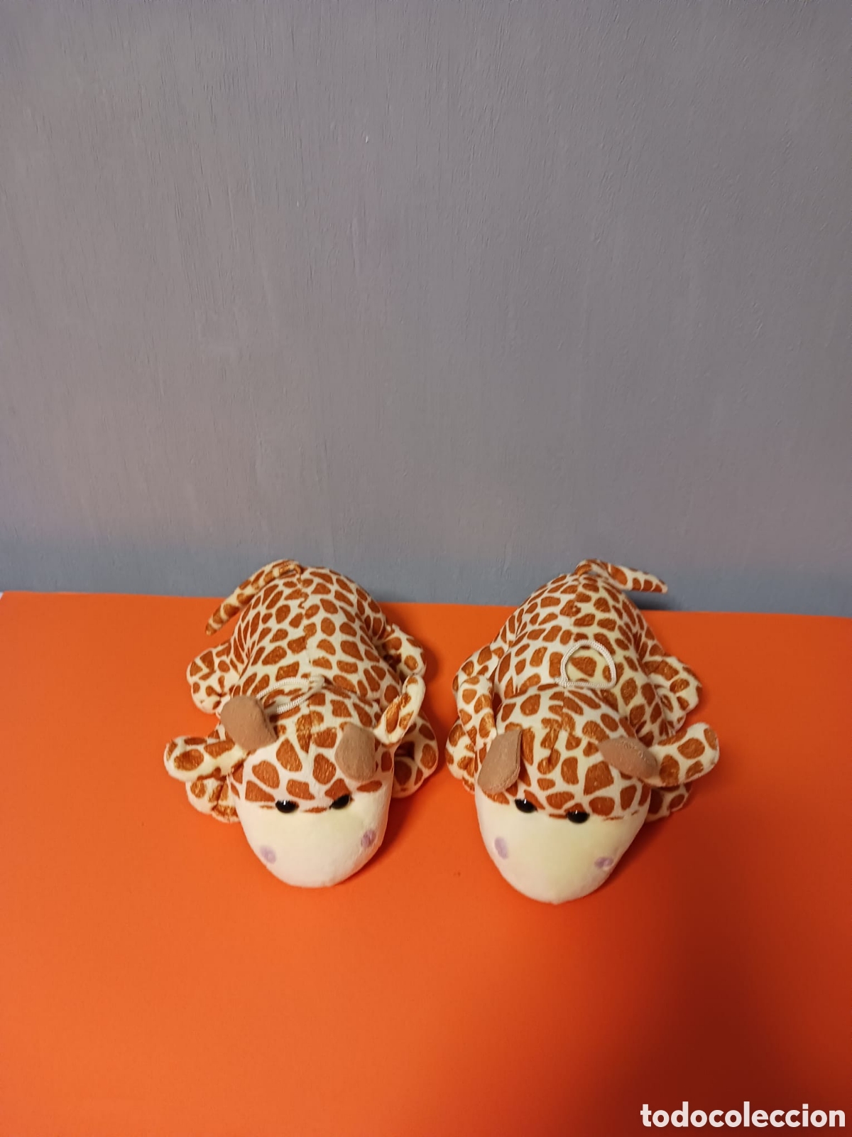Juguetes antiguos: Jirafas de peluche - Foto 2