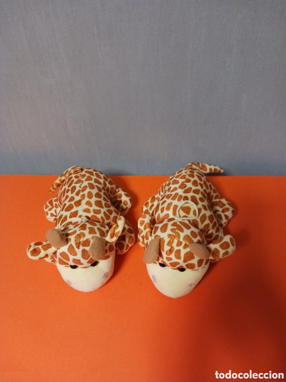 Juguetes antiguos: Jirafas de peluche - Foto 3