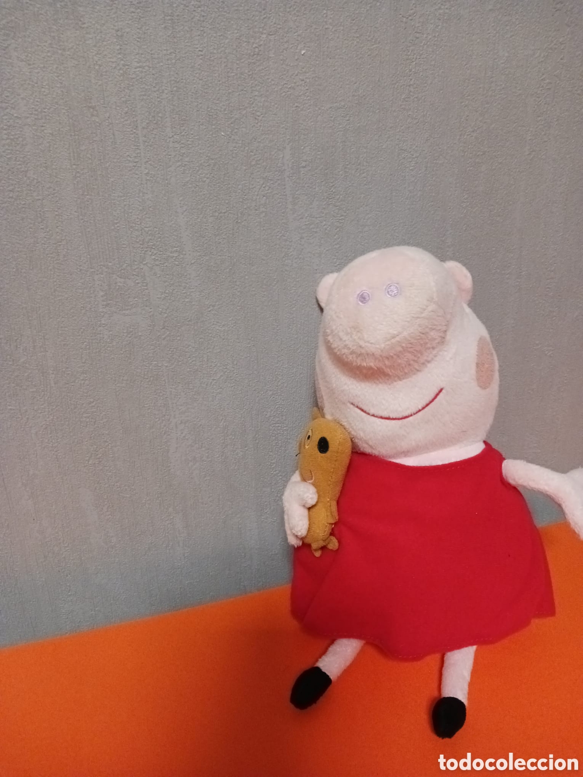 Juguetes antiguos: Peluche de Peppa Pig - Foto 1