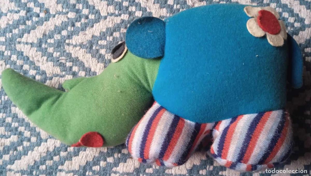 Juguetes antiguos: RINOCERONTE - PELUCHE - Foto 1