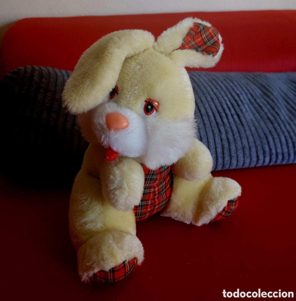 Juguetes antiguos: Peluche conejo - Foto 2
