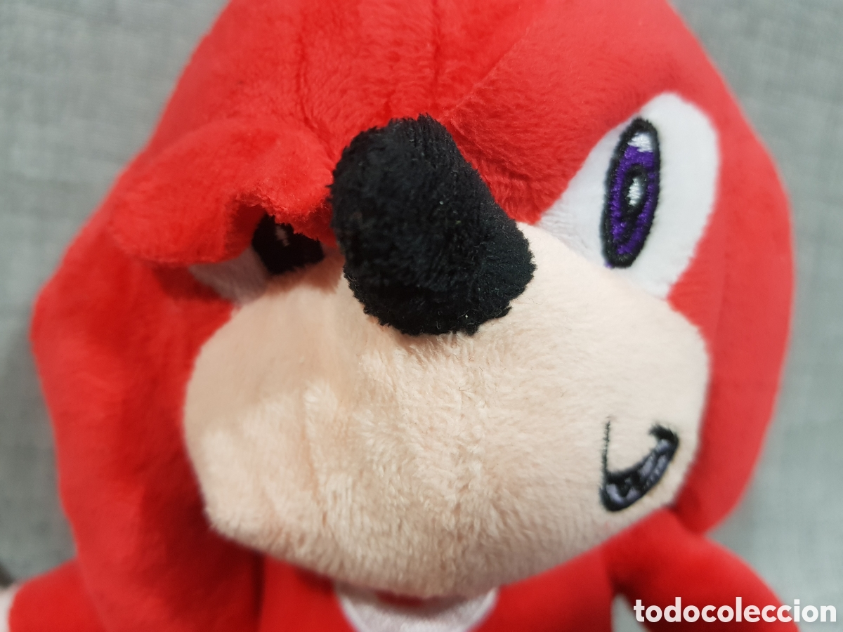 Juguetes antiguos: PELUCHE SONIC KNUCKLES 30 CMS - Foto 3