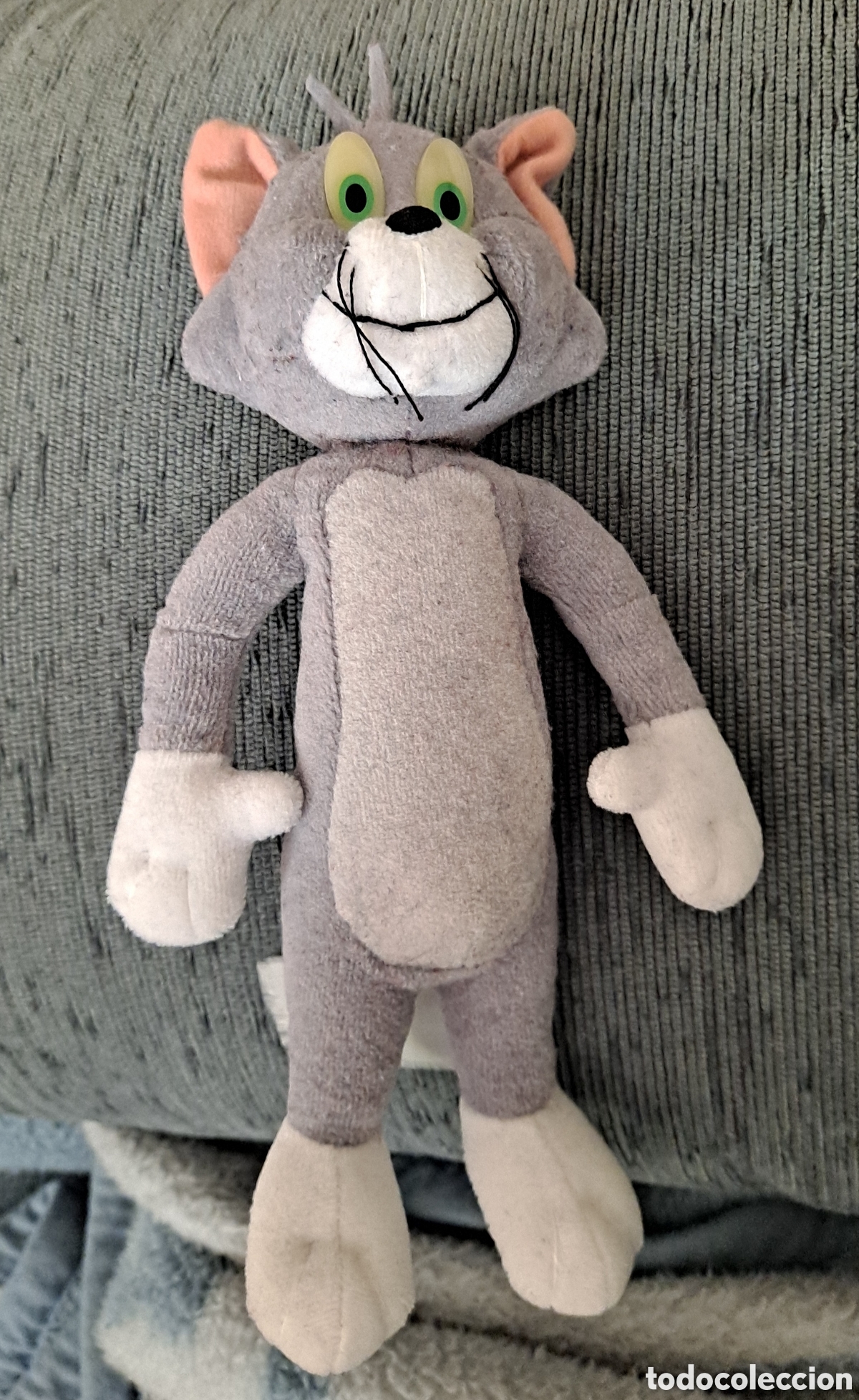 Juguetes antiguos: Peluche de Tom el gato - Foto 1