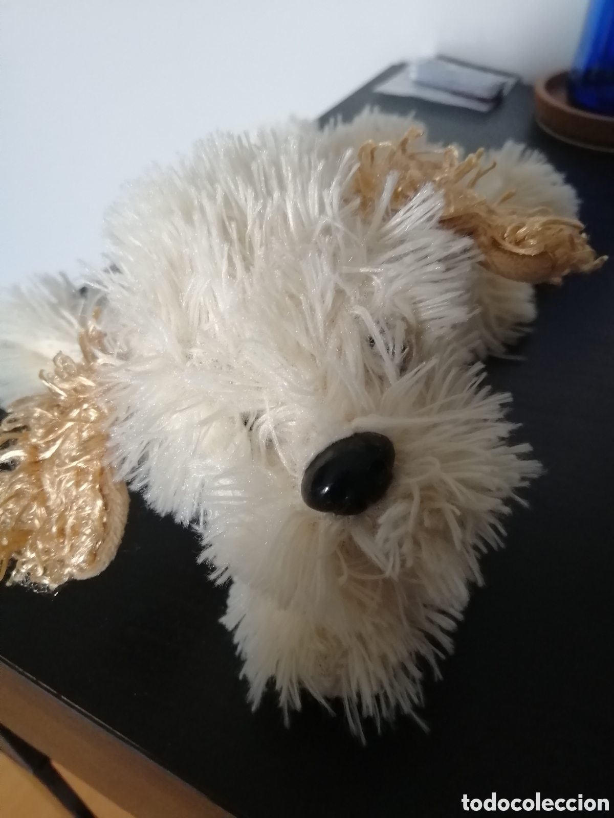 Juguetes antiguos: Antiguo peluche perro - Foto 5