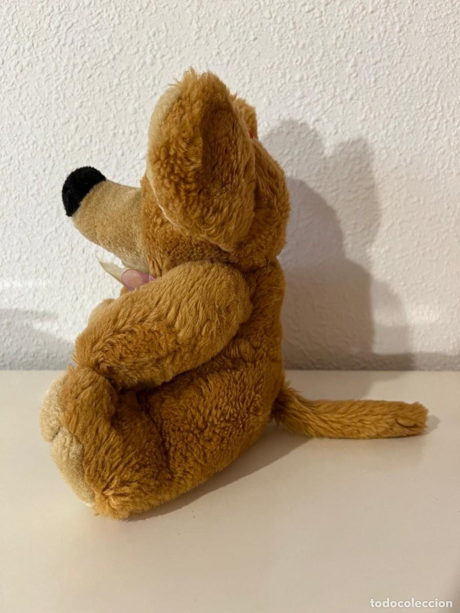Juguetes antiguos: RAT&Oacute;N DE PELUCHE 22 CM - Foto 4