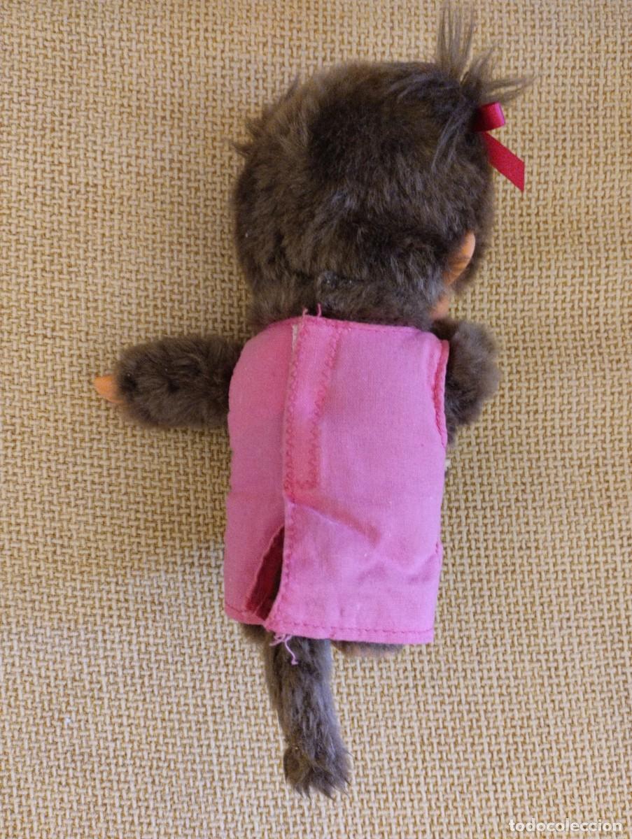 Juguetes antiguos: Mu&ntilde;eco Monchichi con bebe - Foto 4