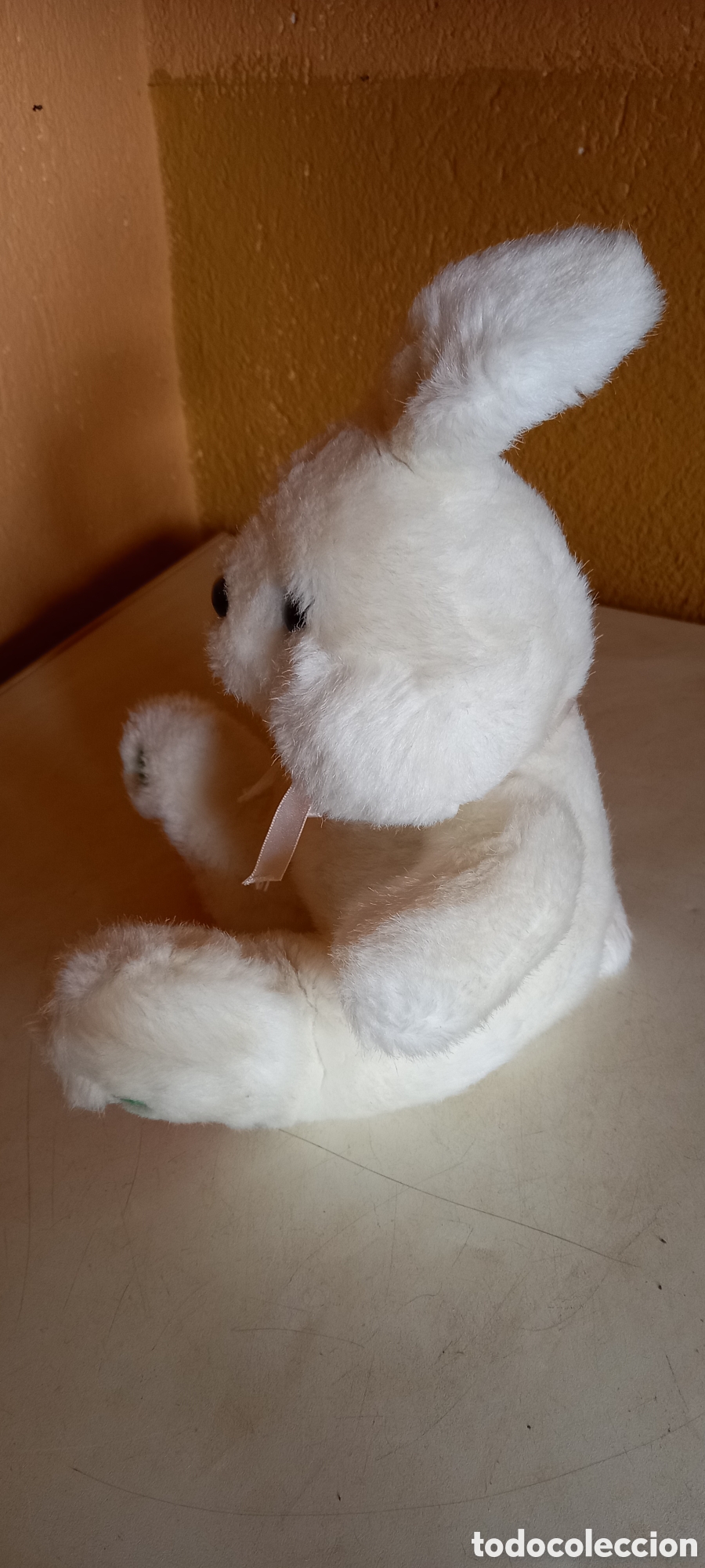 Juguetes antiguos: MU&Ntilde;ECO CONEJO DE PELUCHE - Foto 3