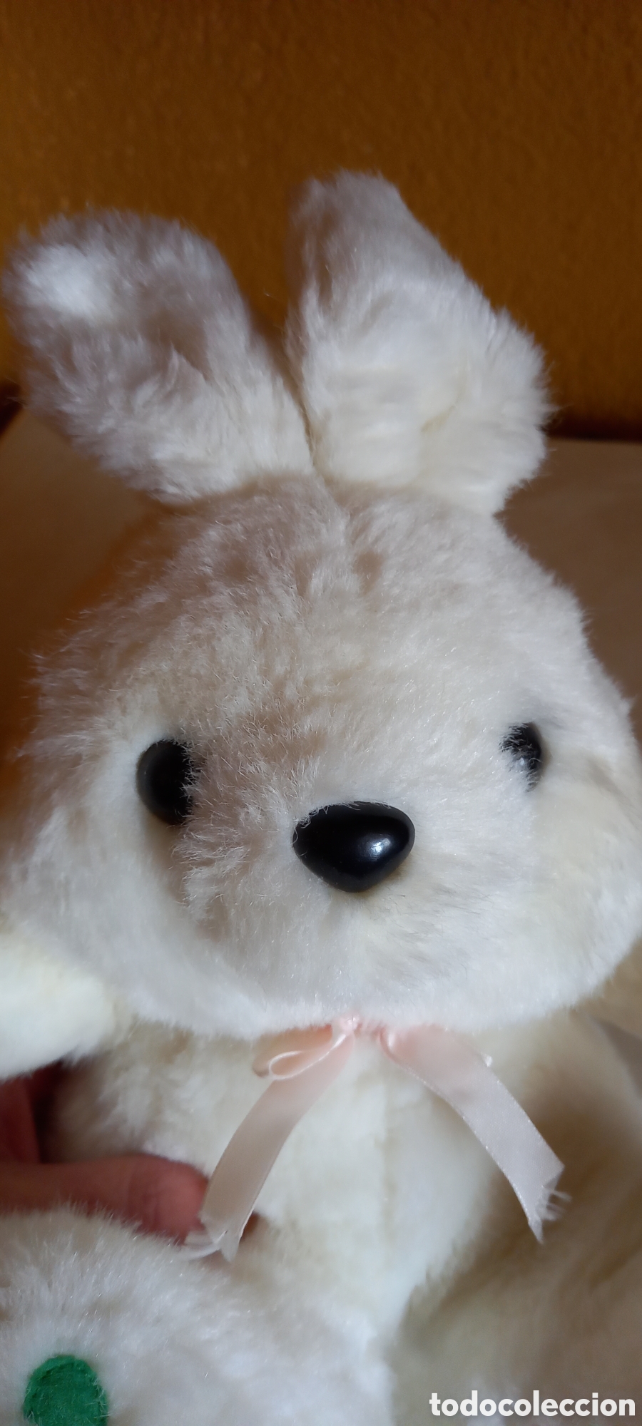 Juguetes antiguos: MU&Ntilde;ECO CONEJO DE PELUCHE - Foto 7
