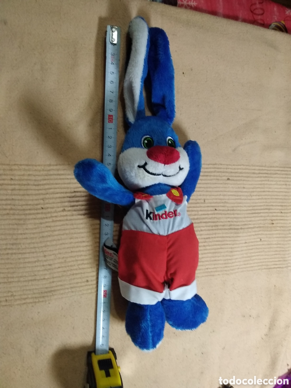 Juguetes antiguos: CONEJO PELUCHE KINDER - Foto 1