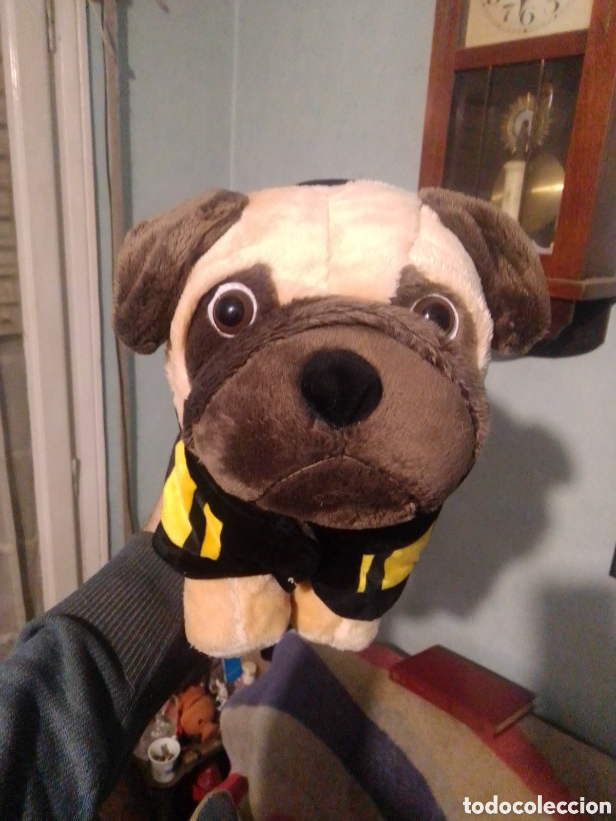 Juguetes antiguos: Peluche perro Carlino - Foto 2