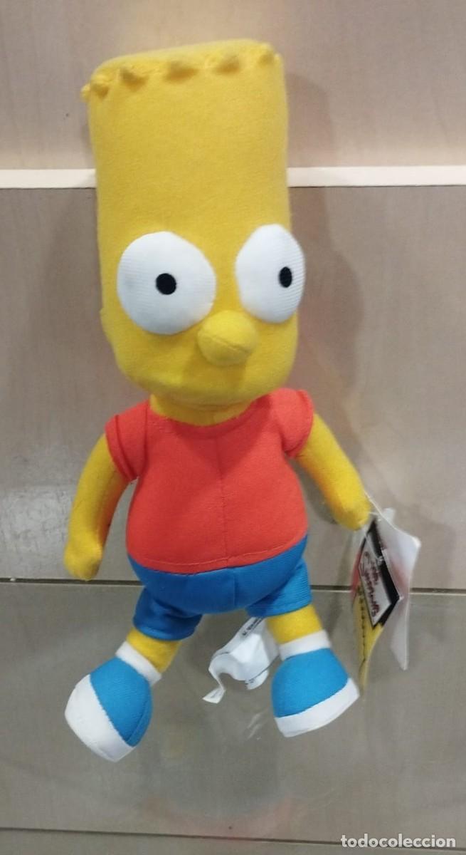 Juguetes antiguos: Peluche Bart Simpson &rdquo;Los Simpson&rdquo; - Foto 1