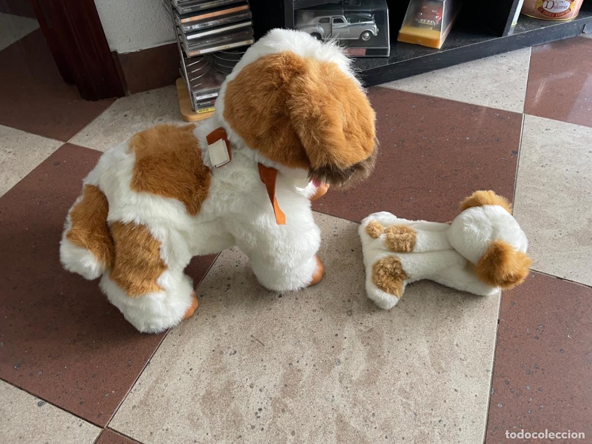 Juguetes antiguos: Perrita con cachorro, electr&oacute;nico - Foto 3