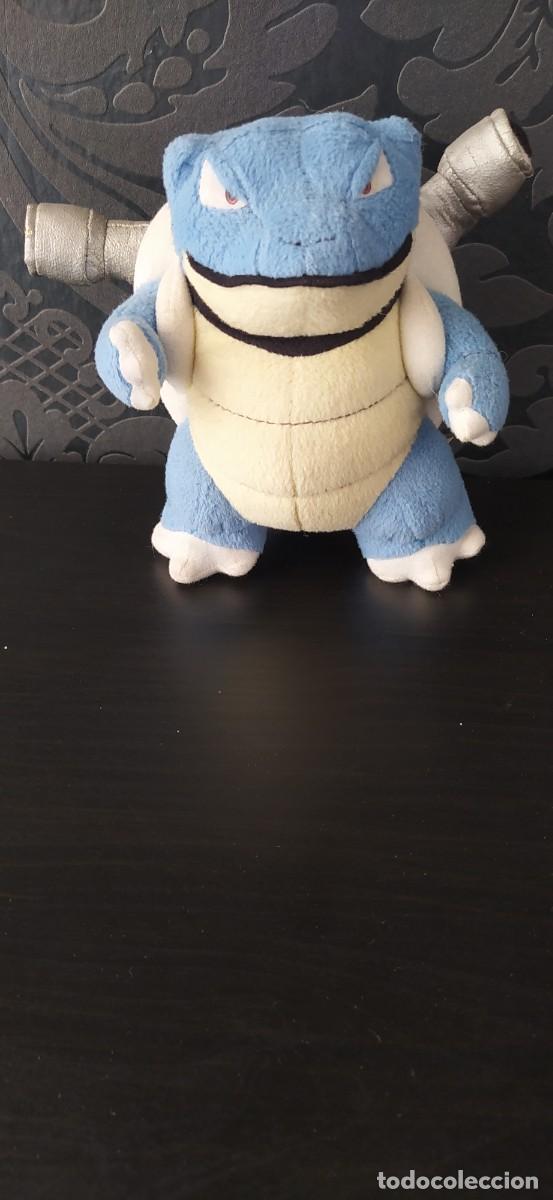 Juguetes antiguos: POKEMON BLASTOISE NINTENDO PELUCHE - Foto 1