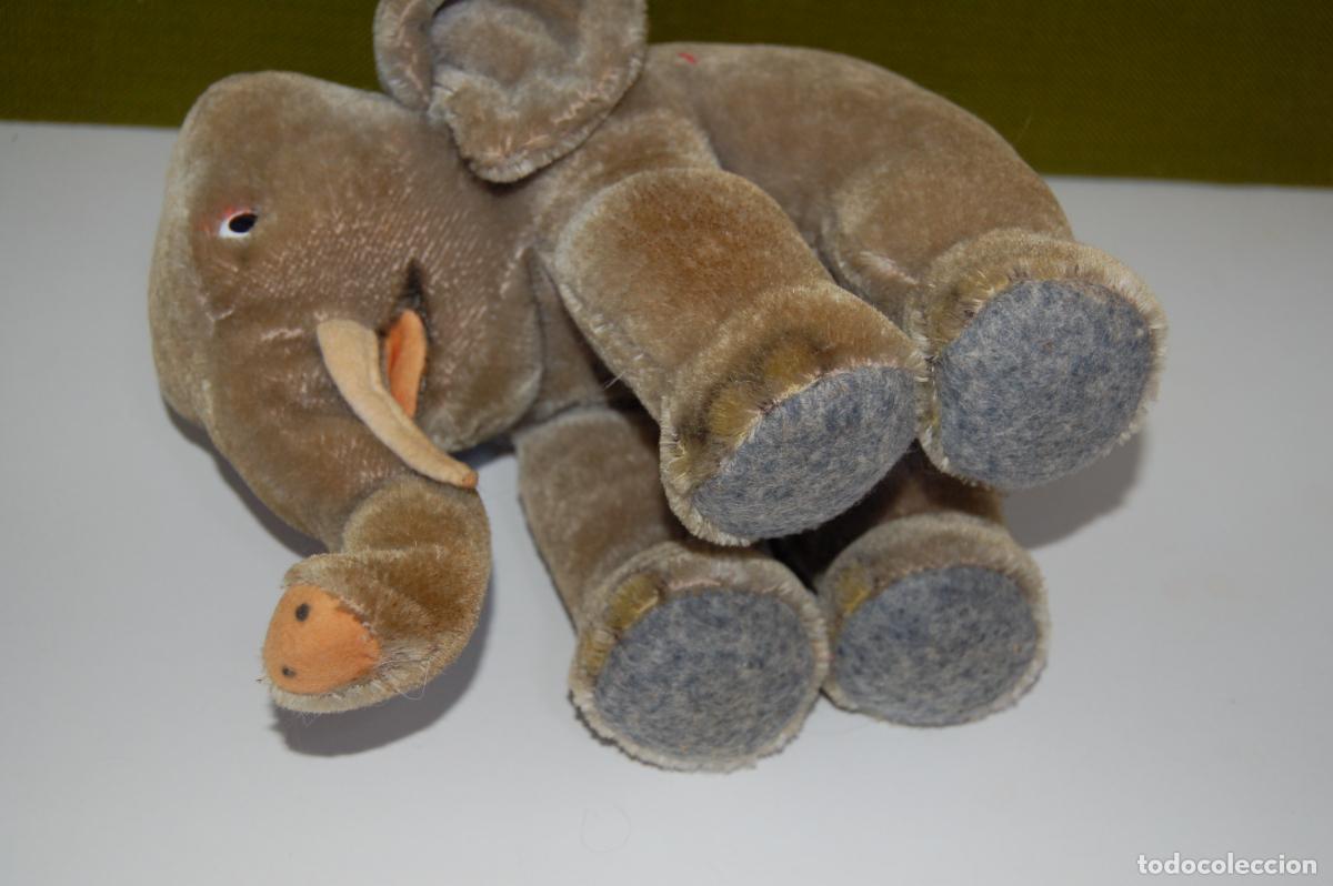 Juguetes antiguos: ANTIGUO ELEFANTE STEIFF - Foto 2