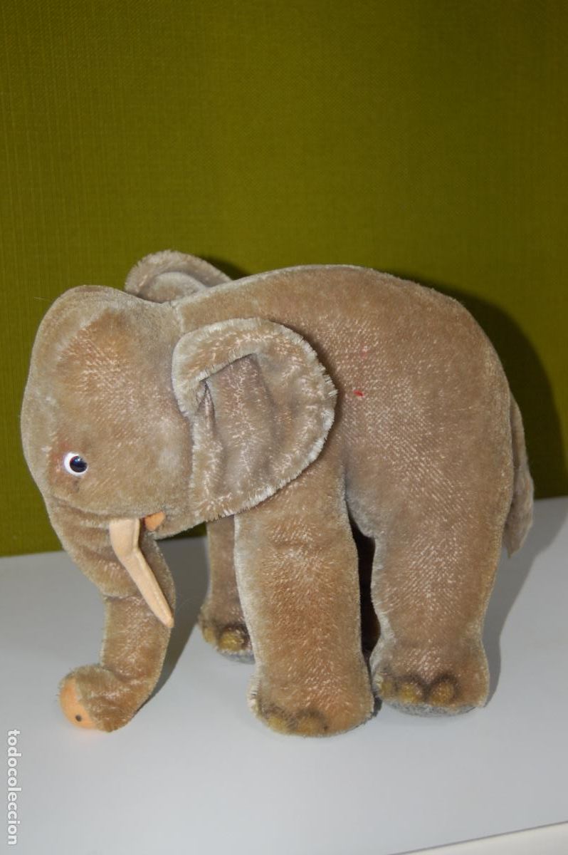 Juguetes antiguos: ANTIGUO ELEFANTE STEIFF - Foto 6
