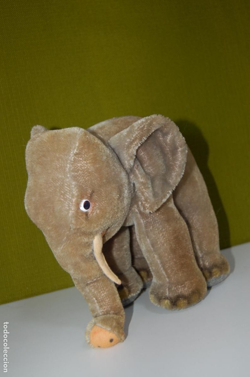 Juguetes antiguos: ANTIGUO ELEFANTE STEIFF - Foto 7
