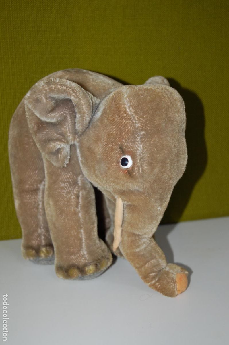 Juguetes antiguos: ANTIGUO ELEFANTE STEIFF - Foto 1
